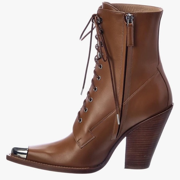 MICHAEL KORS Collection RADCLIFFE RUNWAY Leather Boots Sz 39.5 NIB - Picture 2 of 5